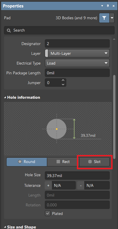 Altium slots in pcb