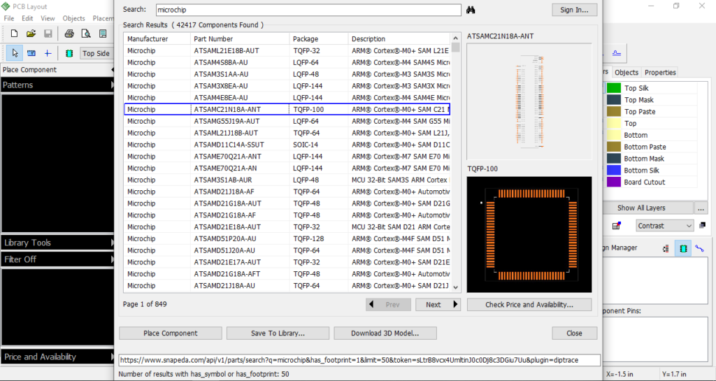 3d libarary diptrace ver 2