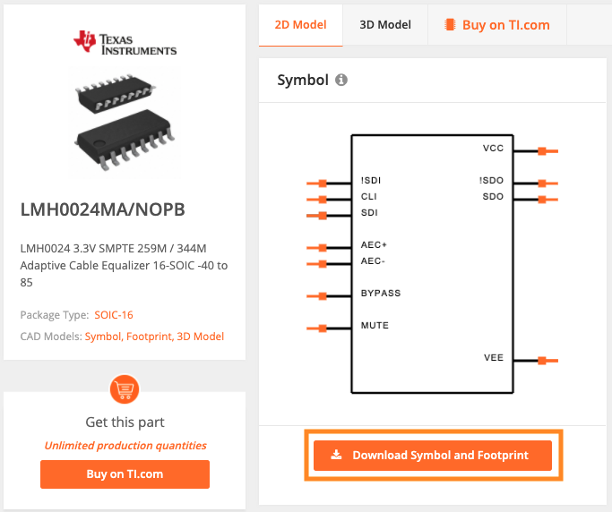 Step 4 - How to Download SnapEDA CAD Models Semikart